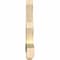 Ekena Millwork Alberta Rough Sawn Timber Gable Bracket, Douglas Fir, 48"W x 32"H x 4"D x 4"F, 16/12 Pitch GBW048X32X0404ALB00RDF - alternate 2